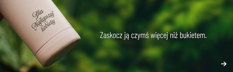 Grawer na butelce Root7 prezent na Dzień Kobiet 
